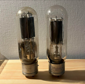 RCA Radiotron VT-4C 真空管ペア