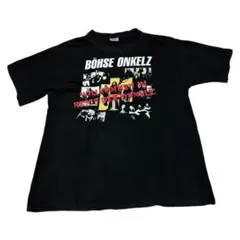 90s〜 Böhse Onkelz Tシャツ ユーロ ブラック レア XXL表記