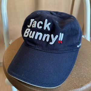 Jack Bunny!! ジャックバニー ネイビー キャップ パーリーゲイツ ゴルフ ゴルフウェア PEARLY GATES 2021年