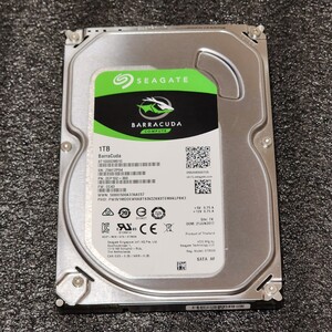 【送料無料】SEAGATE BARRACUDA ST2000DM010-2EP102 1TB 3.5インチ内蔵HDD 2017年製 フォーマット済み 正常品 PCパーツ 動作確認済