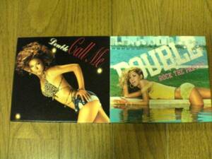 DOUBLE CDS「ROCK THE PARTY、CALL ME」DVD付き初回2枚セット★