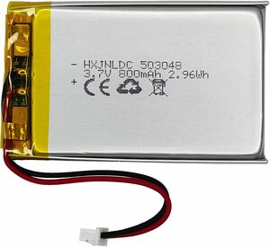 直流3.7V 800mAh 503048充電可能リチウム電池 for DIY 3.7-5V電子製品に適していますバッテリ交換，モバ