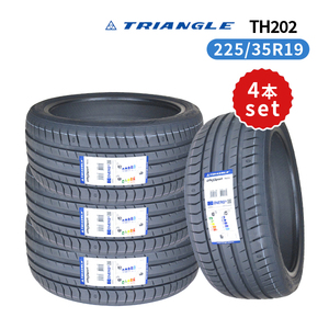 4本セット 225/35R19 2024年製造 新品サマータイヤ TRIANGLE EffeX Sport TH202 送料無料 トライアングル 225/35/19