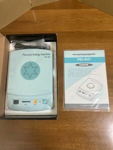 通電OK Personal Energy Imprinter PEI -201 波動転写器 説明書 パーソナルエネルギーインプリンター マイクロエネルギー研究所