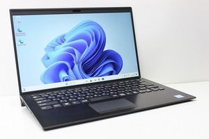 ノートパソコン Windows11 中古 VAIO Pro PK VJPK11C12N 14インチ 第8世代 Core i3 SSD256GB メモリ8GB Windows10 カメラ