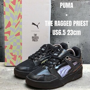 PUMA × THE RAGGED PRIEST コラボ 23cm ブラック　レディーススニーカー　PUMAスニーカー　PUMA厚底　厚底スニーカー