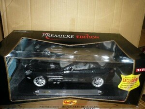 1/18 Maisto MERCEDES-BENZ SLR MCLAREN 黒