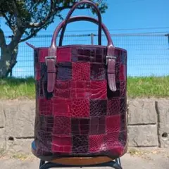 ✨JRA認定/セール品✨シャイニングクロコダイル　トートバッグ