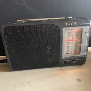 良品 SONY AM.FMラジオ ICF-801