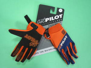 ★☆ JETPILOT Vintage Race Glove ヴィンテージレースグローブ Navy/Orange Sサイズ 新品 ★☆