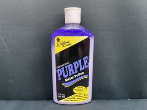 パープルメタルポリッシュ　355ml　PURPLE-Metal Polish PMP　最強　デコトラ　アート レトロ　アルミ　ステンレス　磨き 汚れ落とし 