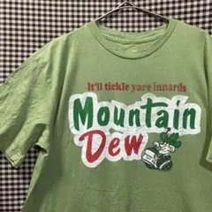 00s y2k Mountain Dew tシャツ 企業 tee コピーライト