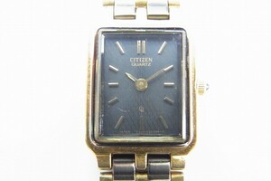 J602-Y33-844◎ CITIZEN シチズン 2200-227859 レディース クォーツ 腕時計 現状品① ◎