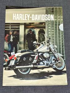 中古クリアファイル Harley-Davidson　ハーレーダビッドソン