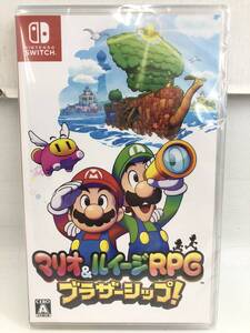 GS241119-03U/ 新品未開封 マリオ&ルイージRPG ブラザーシップ! ニンテンドースイッチソフト Nintendo Switch 任天堂