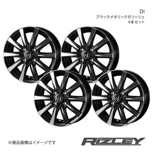 RiZLEY/DI タントエグゼ L450系 アルミホイール4本セット【13×4.0B 4-100 INSET45 ブラックポリッシュ】0040493×4