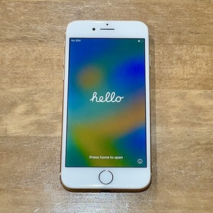 【1円～】iPhone 8 64GB ゴールド バッテリー100％ MQ7A2J/A docomo制限〇 SIMロック解除済