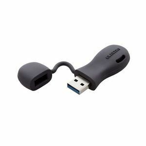 【新品】エレコム 子ども向けUSB3.2(Gen1)メモリ(ブラック) MF-JRU3032GBK ブラック