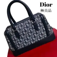 極美品 正規品 Dior トロッター ハンドバッグ キャンバス レザー 高級