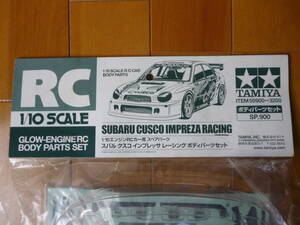 希少・新品・未開封／1/10　RC　スバル　クスコ　インプレッサ　スペアボディ　1台／タミヤ CUSCO IMPREZA SP.900 ITEM:50900