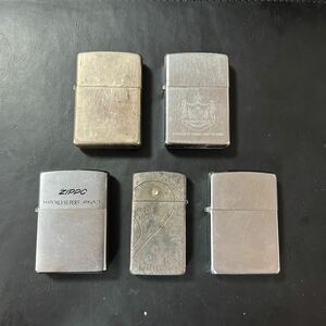 ZIPPO ジッポ ジッポー 喫煙具 オイルライター Zippo シルバーカラー ライター まとめて★28