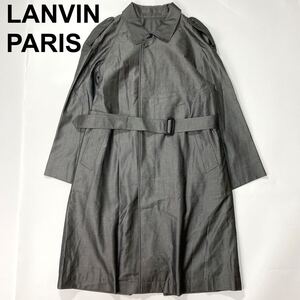 LANVIN PARIS ランバン トレンチコート ステンカラー ライナー付 メンズ B112419-120