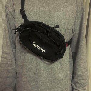 ☆ 20FW Supreme シュプリーム Waist Bag ウエストバッグ ショルダーバッグ ボディーバッグ バッグ box logo ボックスロゴ 20aw (黒)GGSN