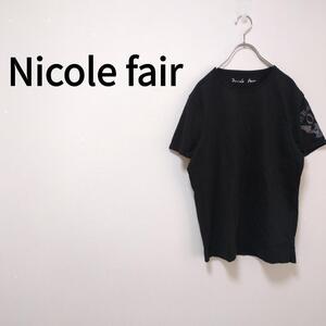 【Nicole fair】ニコルファーリ(ONE)バックビックプリントTシャツ