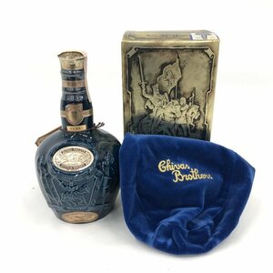 ROYAL SALUTE ロイヤルサルート 21年 ウイスキー 700mL 40％ 箱・保存袋付き 未開栓 国外酒【CKAH7033】