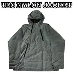 90s y2k Canada製 anorak TEC gear gray 撥水