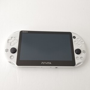 ソニー　PSvita pch2000 グレイシャーホワイト　画面極美品　ゲーム機