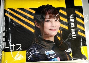 Mリーグ24-25 黒沢咲プレイヤーズマフラータオル　フォトマフラータオル　TEAM雷電　麻雀