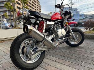 【1円スタート】ホンダモンキー　純正フレーム（中華エンジン2次側クラッチ125cc)　