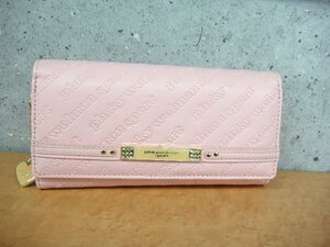 3107T Pinky wolman sport ピンキーウォルマン 二つ折り長財布 ピンク 未使用品