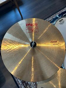 Paiste 2002 17インチ クラッシュシンバル　パイステ　crash