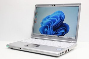 1円スタート ノートパソコン Windows11 WPS office搭載 Panasonic レッツノート CF-SV7 第8世代 Core i5 SSD256GB メモリ8GB カメラ