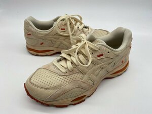 ☆asics GEL-MC PLUS DENIM TEARS アシックス ゲルエムシープラス デニムティアーズ☆ ANGORA スニーカー 21FW-I ベージュ