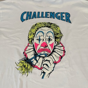 試着のみ★2021SS★CHALLENGERチャレンジャー/CLOWN TEE★ホワイト/XL★ピエロTシャツ