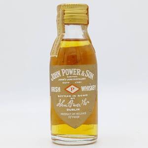 【全国送料無料】特級 JOHN POWER & SON DUBLIN IRISH WHISKEY　40度　48ml【ジョン パワー JOHN