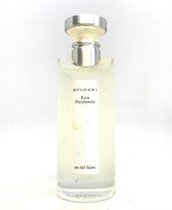 BVLGARI ブルガリ オ パフメ オー テ ブラン EDC 75ml ☆残量たっぷり9割　送料510円