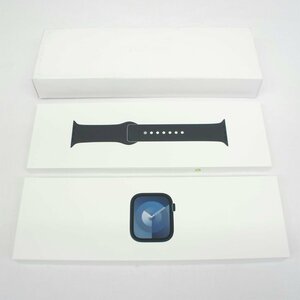 1円【未使用】Apple アップル/Apple Watch Series9 GPSモデル 41mm ミッドナイトスポーツバンドS/M/MR8W3J/A/05