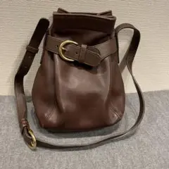 OLD COACH オールドコーチ　ショルダーバッグ　ブラウン