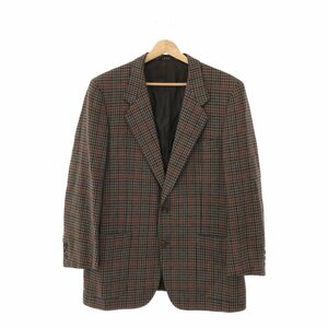 ◆中古品◆ Balenciaga バレンシアガ テーラードジャケット 茶系チェックツイード メンズ 秋冬 ※ネーム刺?有 Q11-365NSS