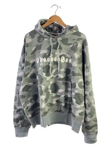 A BATHING APE◆color camo loose fit pullover hoodie/XL/コットン//001PPH301009X