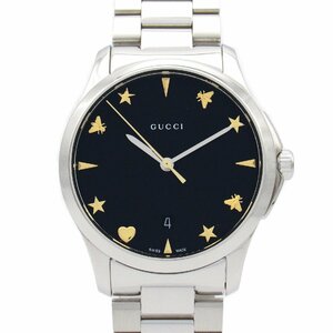 グッチ Gタイムレス ブランドオフ GUCCI ステンレススチール 腕時計 SS 中古 メンズ