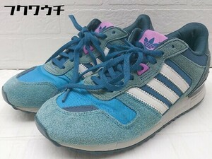 ◇ adidas アディダス originals ZX 700 D65876 スニーカー シューズ サイズ24cm グリーン系 レディース