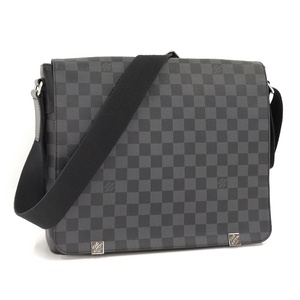 LOUIS VUITTON ディストリクトMM NM ショルダーバッグ ダミエ グラフィット N41029