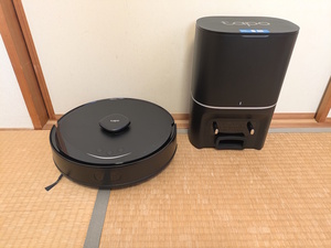 使用3回のみ ロボット掃除機 TP-Link Tapo RV30 Max Plus 自動ゴミ収集機 水拭き 両用 Google Home Amazon Alexa対応