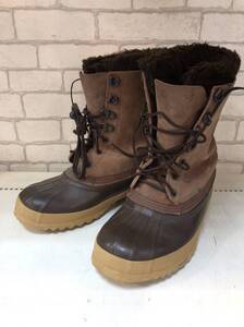 Eddie Bauer SOREL エディーバウアー ソレル ブーツ ブラウン カナダ製 26cm JS-387481