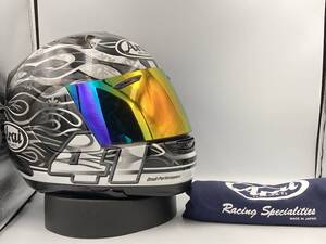 アライ Arai PROFILE プロファイル HAGA ハガ 芳賀紀行 ブラック フルフェイス ヘルメット XLサイズ 希少!! RX-7 RR RX7X